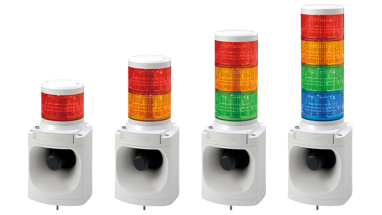 Sintetizador de voz Φ100mm con luz de señal LED LKEH-FV