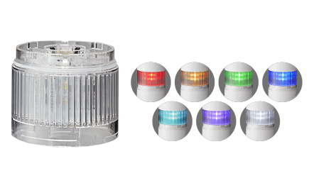 Unidad LED Multicolor para Torres de Señalización LR6 de 60mm LR6-E-MZ