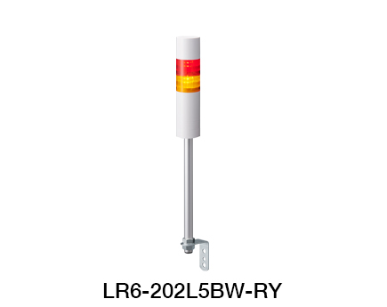 Baliza de señalización  LED Serie LR6 (Conexión rápida M12)