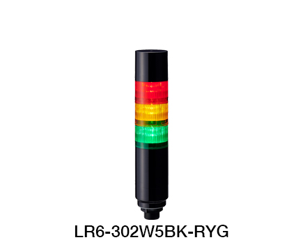 Baliza de señalización  LED Serie LR6 (Desconexión rápida M12)