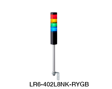 Baliza de señalización  LED Serie LR6 (Conexión rápida M12)