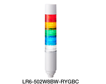 Baliza de señalización  LED Serie LR6 (Desconexión rápida M12)