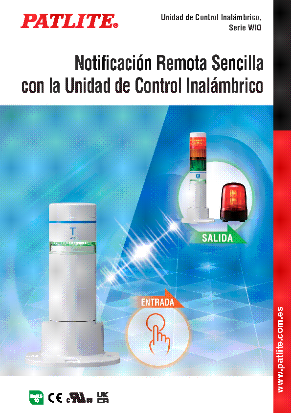 Unidad de Control Inalámbrico<br>Serie WIO