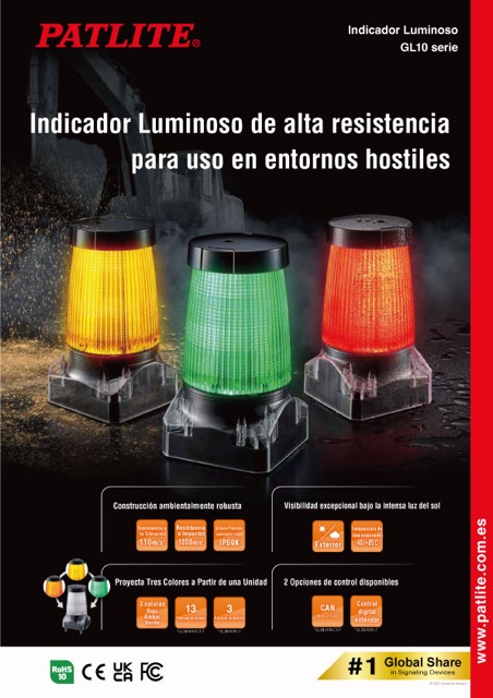 GL10 serie <br> Indicador Luminoso